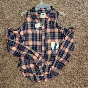 Plaid Blouse